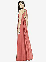 Front View Thumbnail - Coral Pink Dessy Bridesmaid Dress 2990