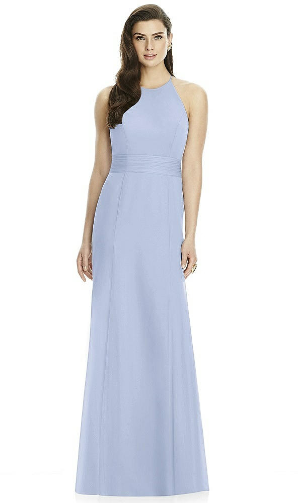 Back View - Sky Blue Dessy Bridesmaid Dress 2990