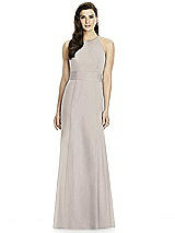 Rear View Thumbnail - Taupe Dessy Bridesmaid Dress 2990