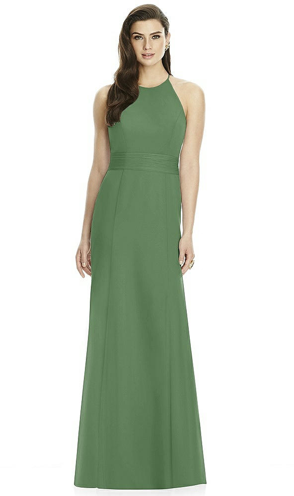 Back View - Vineyard Green Dessy Bridesmaid Dress 2990