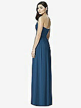 Rear View Thumbnail - Dusk Blue Dessy Bridesmaid Dress 2991