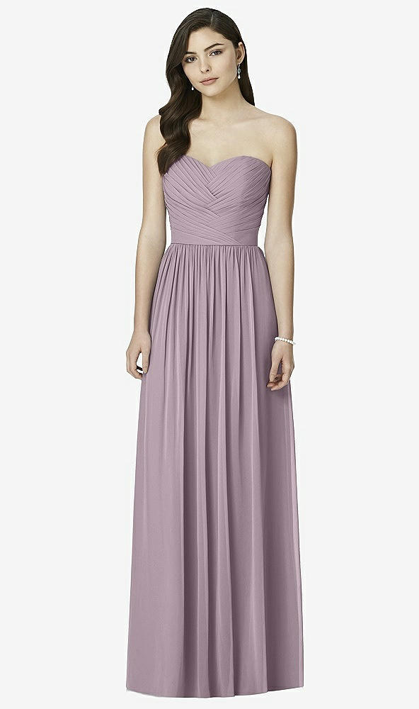 Front View - Lilac Dusk Dessy Bridesmaid Dress 2991