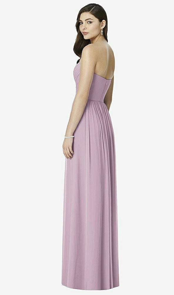 Back View - Suede Rose Dessy Bridesmaid Dress 2991