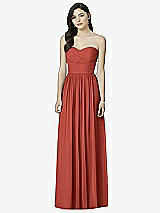 Front View Thumbnail - Amber Sunset Dessy Bridesmaid Dress 2991