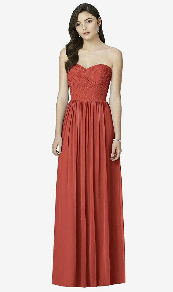 Front View - Amber Sunset Dessy Bridesmaid Dress 2991