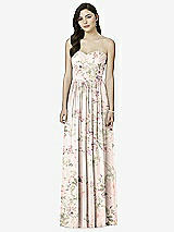 Front View Thumbnail - Blush Garden Dessy Bridesmaid Dress 2991