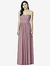 Front View Thumbnail - Dusty Rose Dessy Bridesmaid Dress 2991