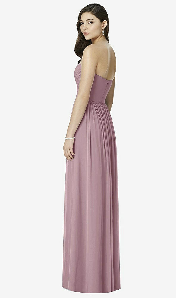 Back View - Dusty Rose Dessy Bridesmaid Dress 2991
