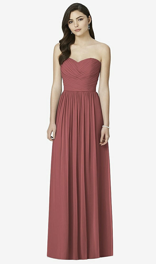 Front View - English Rose Dessy Bridesmaid Dress 2991