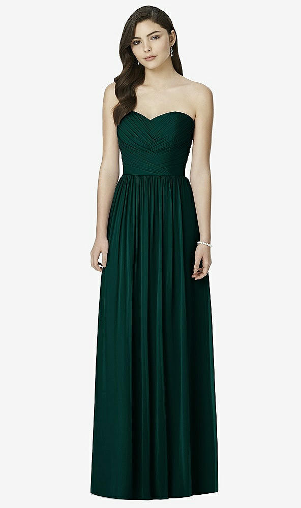 Front View - Evergreen Dessy Bridesmaid Dress 2991