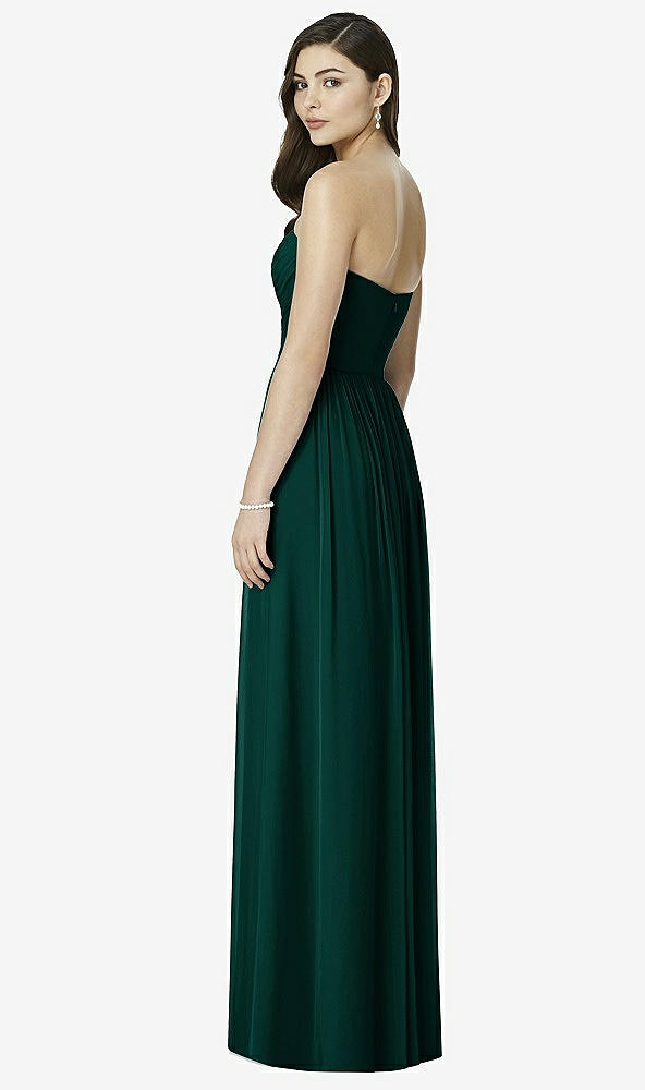 Back View - Evergreen Dessy Bridesmaid Dress 2991