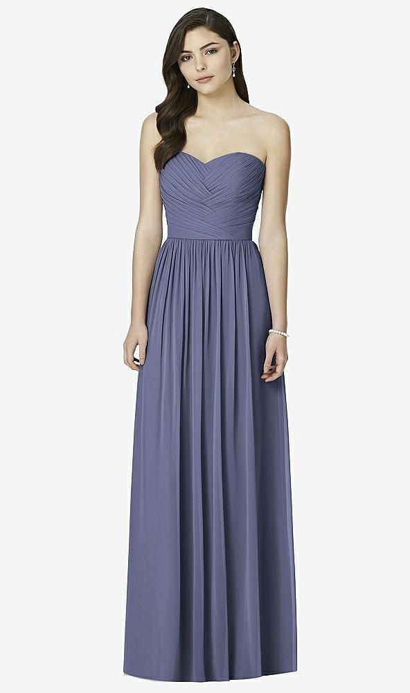 Front View - French Blue Dessy Bridesmaid Dress 2991