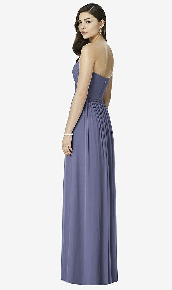 Back View - French Blue Dessy Bridesmaid Dress 2991