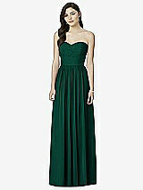 Front View Thumbnail - Hunter Green Dessy Bridesmaid Dress 2991