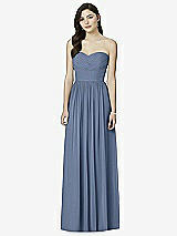 Front View Thumbnail - Larkspur Blue Dessy Bridesmaid Dress 2991