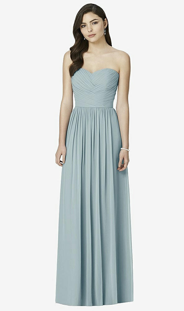 Front View - Morning Sky Dessy Bridesmaid Dress 2991