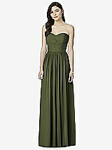 Front View Thumbnail - Olive Green Dessy Bridesmaid Dress 2991