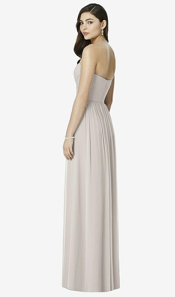Back View - Oyster Dessy Bridesmaid Dress 2991