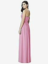 Rear View Thumbnail - Powder Pink Dessy Bridesmaid Dress 2991