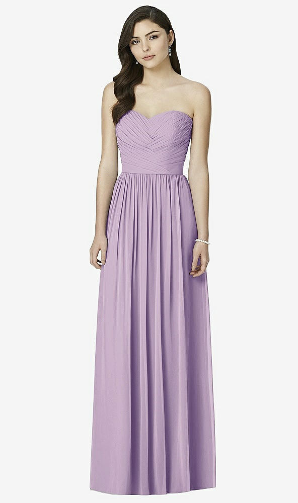 Front View - Pale Purple Dessy Bridesmaid Dress 2991