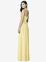 Rear View Thumbnail - Pale Yellow Dessy Bridesmaid Dress 2991