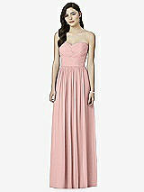 Front View Thumbnail - Rose - PANTONE Rose Quartz Dessy Bridesmaid Dress 2991