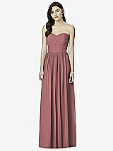 Front View Thumbnail - Rosewood Dessy Bridesmaid Dress 2991