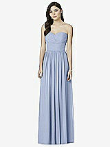Front View Thumbnail - Sky Blue Dessy Bridesmaid Dress 2991