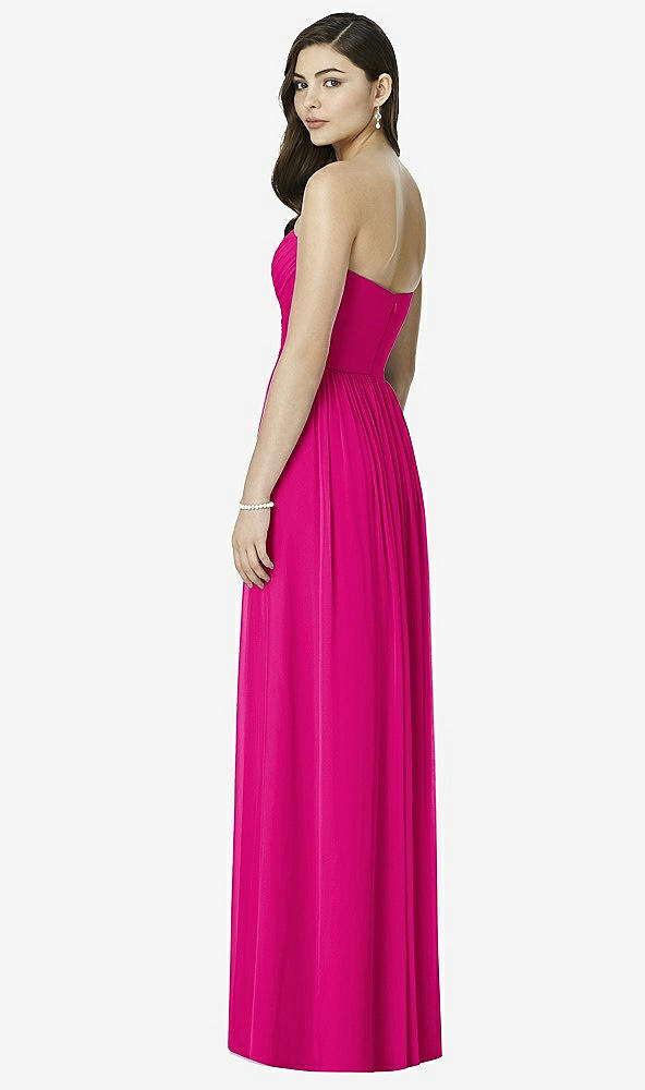 Back View - Think Pink Dessy Bridesmaid Dress 2991
