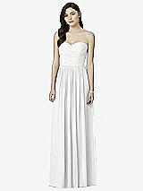 Front View Thumbnail - White Dessy Bridesmaid Dress 2991