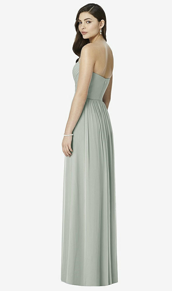 Back View - Willow Green Dessy Bridesmaid Dress 2991