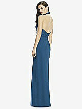 Rear View Thumbnail - Dusk Blue Dessy Bridesmaid Dress 2992
