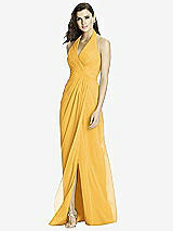 Front View Thumbnail - NYC Yellow Dessy Bridesmaid Dress 2992