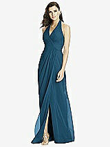 Front View Thumbnail - Atlantic Blue Dessy Bridesmaid Dress 2992
