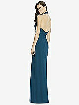 Rear View Thumbnail - Atlantic Blue Dessy Bridesmaid Dress 2992