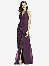 Front View Thumbnail - Aubergine Dessy Bridesmaid Dress 2992