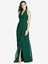 Front View Thumbnail - Hunter Green Dessy Bridesmaid Dress 2992