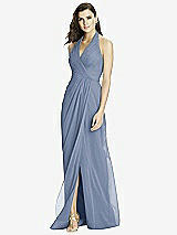 Front View Thumbnail - Larkspur Blue Dessy Bridesmaid Dress 2992