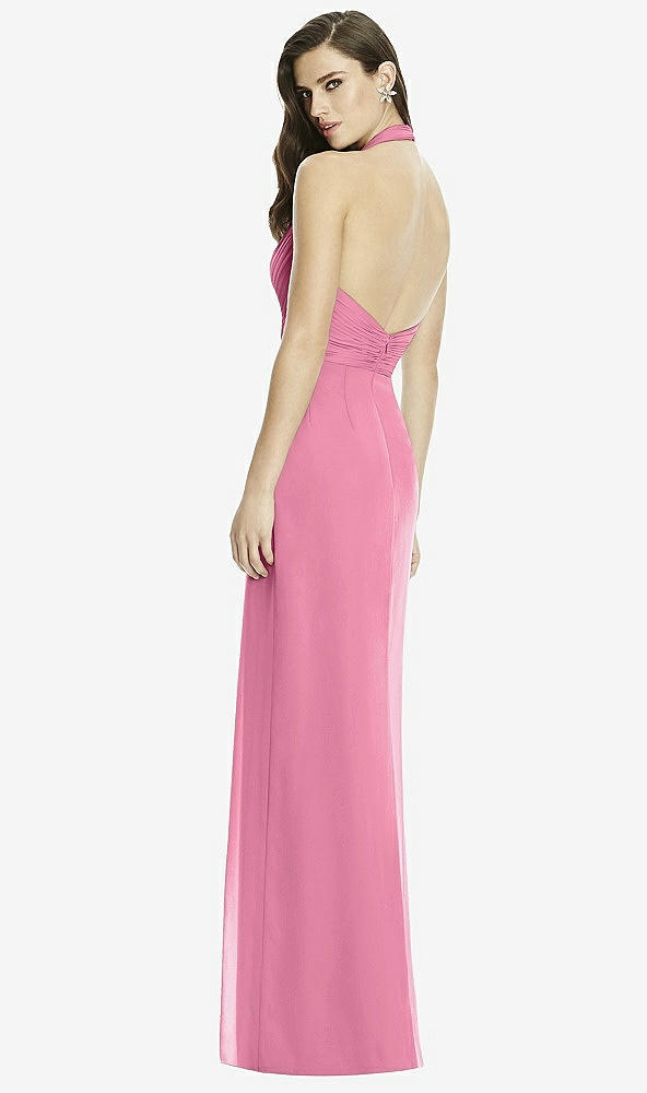 Back View - Orchid Pink Dessy Bridesmaid Dress 2992