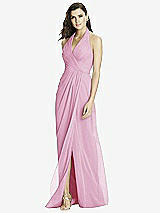 Front View Thumbnail - Powder Pink Dessy Bridesmaid Dress 2992