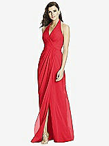 Front View Thumbnail - Parisian Red Dessy Bridesmaid Dress 2992
