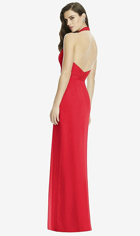 Back View - Parisian Red Dessy Bridesmaid Dress 2992