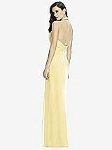 Rear View Thumbnail - Pale Yellow Dessy Bridesmaid Dress 2992