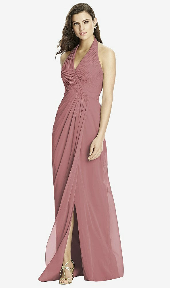 Front View - Rosewood Dessy Bridesmaid Dress 2992