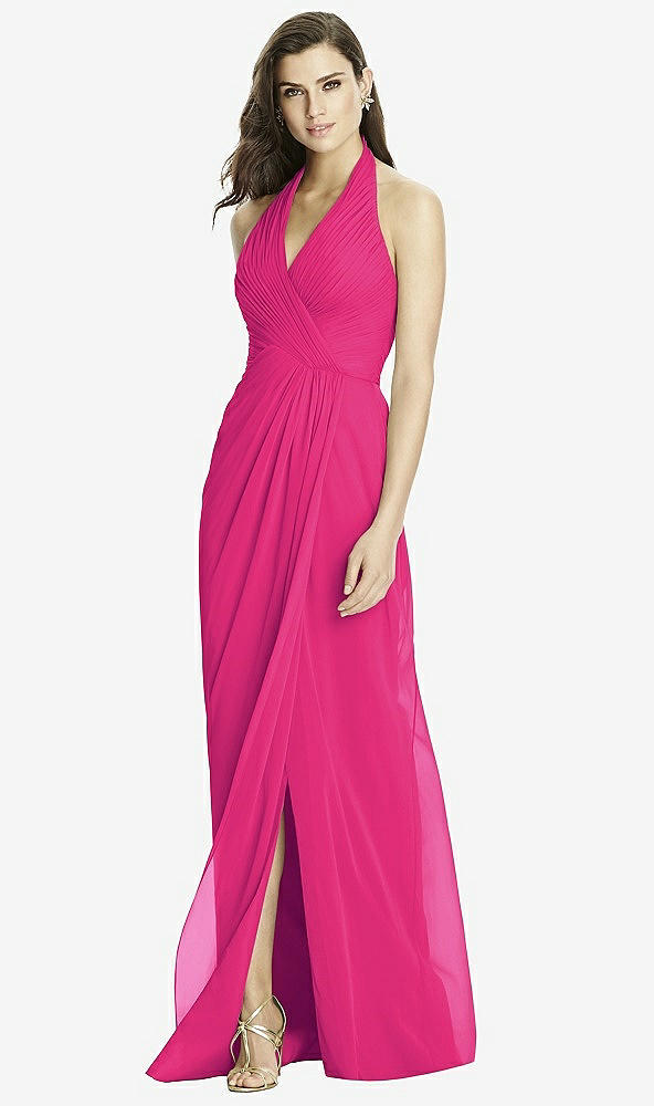 Front View - Think Pink Dessy Bridesmaid Dress 2992