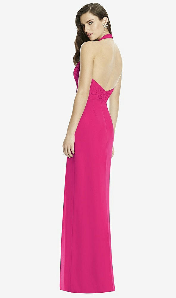 Back View - Think Pink Dessy Bridesmaid Dress 2992