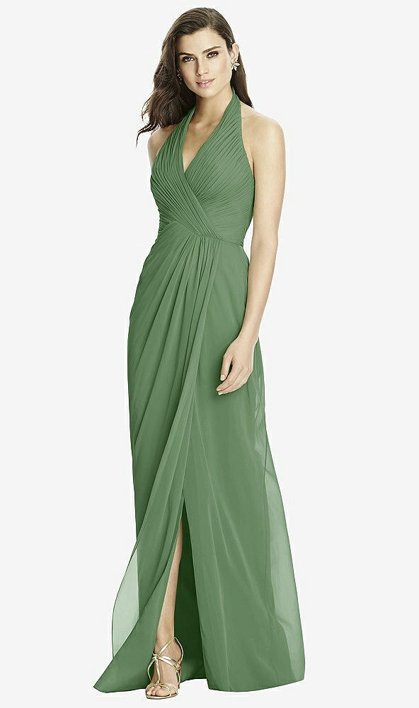 Front View - Vineyard Green Dessy Bridesmaid Dress 2992
