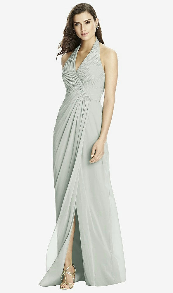 Front View - Willow Green Dessy Bridesmaid Dress 2992