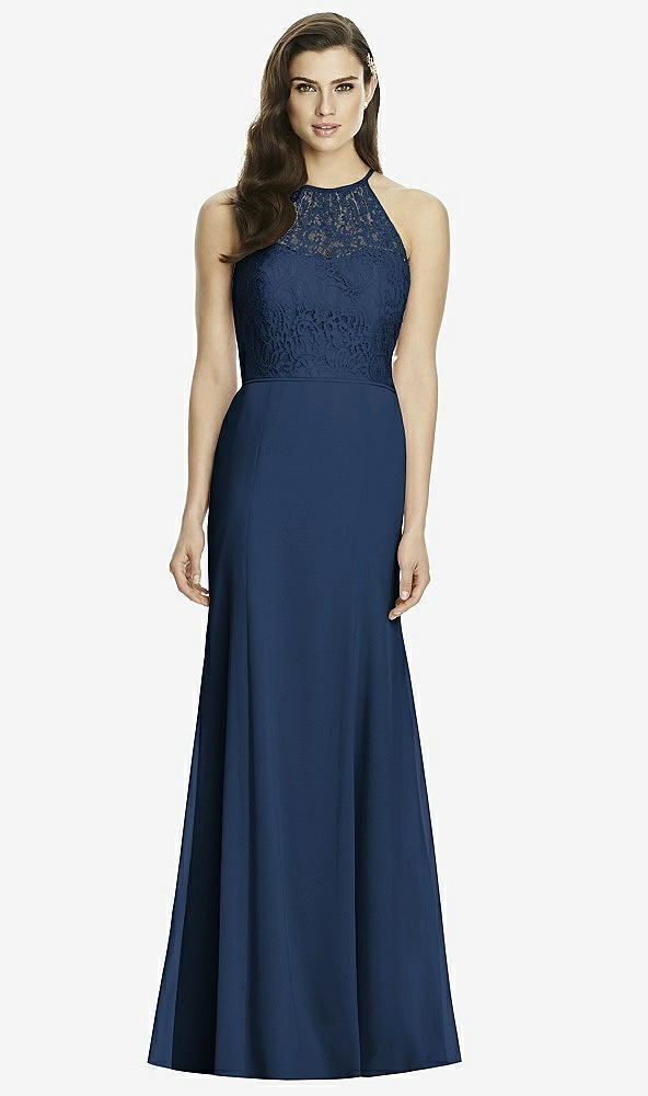 Front View - Midnight Navy Dessy Bridesmaid Dress 2994
