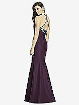 Rear View Thumbnail - Aubergine Dessy Bridesmaid Dress 2996